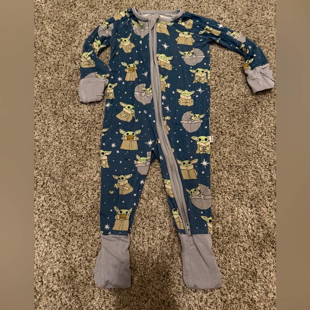 Little Sleepies Star Wars Grogu Zippy